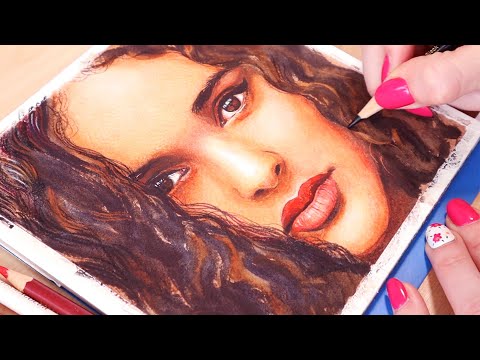 How to Paint a Realistic Portrait With Watercolor and Colored Pencil
