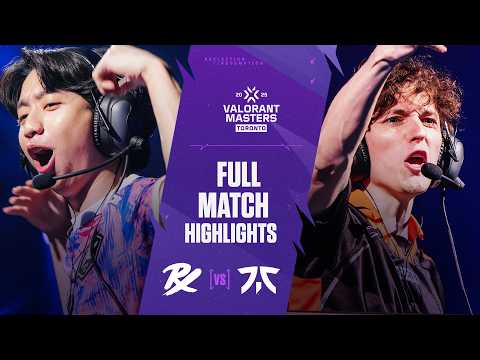 PRX vs. FNC | MATCH HIGHLIGHTS | VALORANT Masters Toronto 2025 Grand Finals