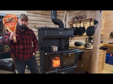 Wolves ￼￼encounter,winter Storm,Log Cabin in the North,How to build a table on a Firewood Rack,￼