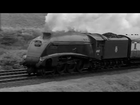 Vintage railway film - Groundwork for progress - 1959