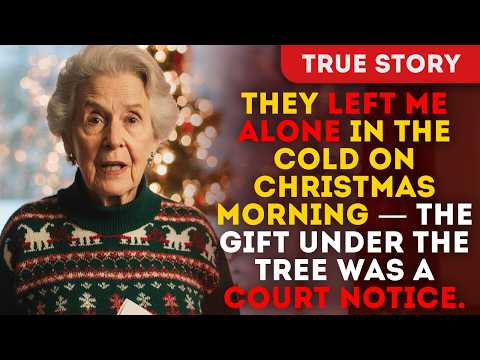 They Left Me Alone In The Cold On Christmas Morning — The Gift Under The Tree Was A Court Notice.