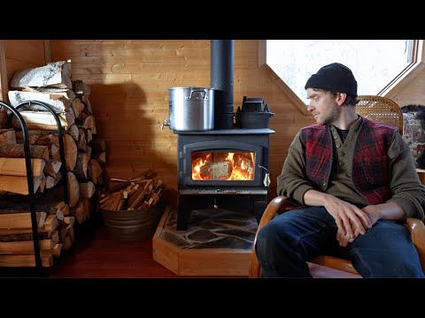 Insulating The Outhouse & Preparing for Winter At the Off-Grid Cabin | Snow Arrives | ASMR