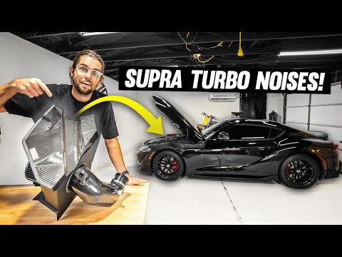 This Intake Makes Insane Turbo Sounds 😳 (Toyota Supra Armaspeed Intake Install)
