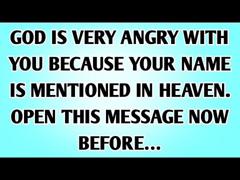 👉GOD IS VERY ANGRY WITH YOU BECAUSE YOUR NAME IS MENTIONED IN HEAVEN. OPEN THIS MESSAGE NOW BEFORE…