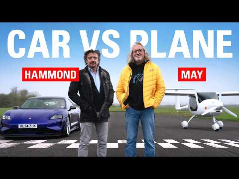 Richard Hammond VS James May – Plane vs Car RACE!