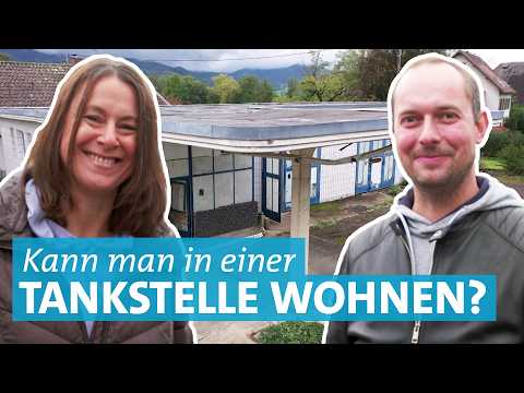 Krasse Renovierung – Alte Tankstelle wird Wohnhaus