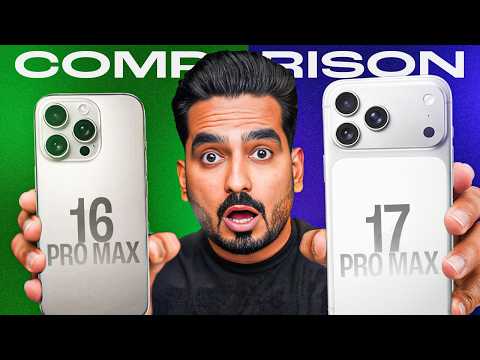 iPhone 16 Pro Max DESTROYED?! Full iPhone 17 Pro Max Comparison!