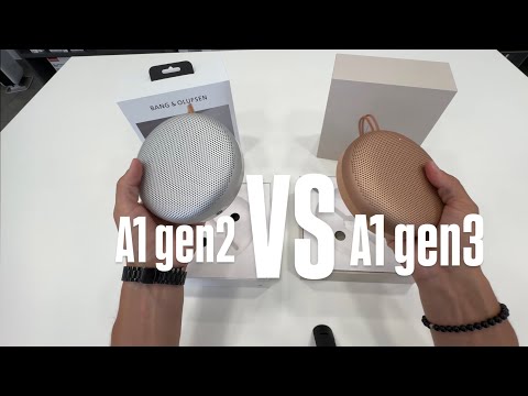 Bang Olufsen beosound A1 gen2 vs gen3 лучшая портативная колонка в своём классе?