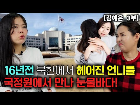 [Kim Ye-eun_Part 3] I met my sister, whom I lost in North Korea 16 years ago, by chance at the Na...