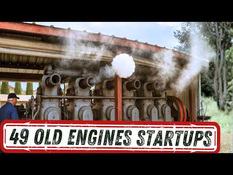 The RAREST 49 OLD ENGINE STARTUPS Restored to Life | Part 2