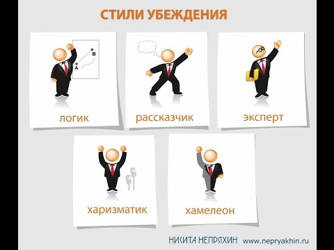 Вебинар Никиты Непряхина "Стили убеждения"