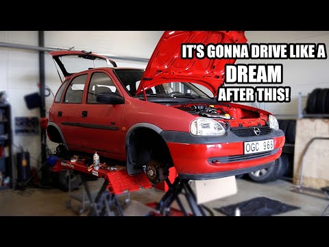 FULL DIY Suspension and Underside Restoration on my 27 Year Old Opel Corsa - Budget Car Rescue