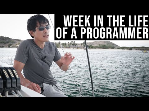A week in the life of a Millionaire Programmer | Sailing in the Caribbean