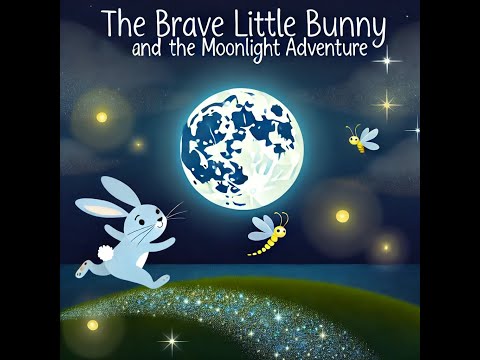 The Brave Little Bunny and the Moonlight Adventure