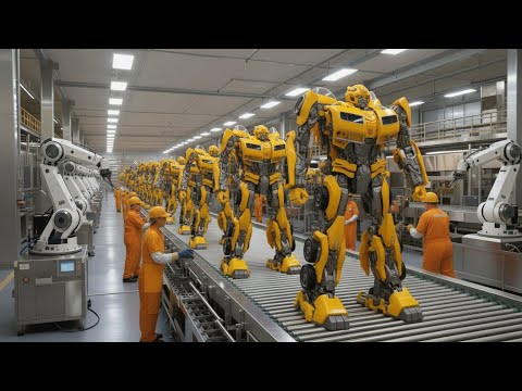 How Bumblebee Transformers Toys Are Made | Inside a Mega Factory
