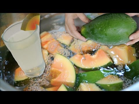 青木瓜水有神奇功效？擺脫痛風, 關節痛, 膝痛, 對胃好, 通便?!