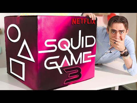 Unboxing Squid Game 3 Mystery Box! (Netflix)