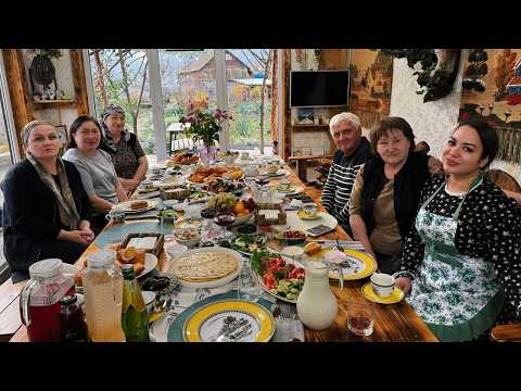 How do women live in the villages of the Caucasus? Village RECIPES! Cooking Sokhta, Khychins, and...