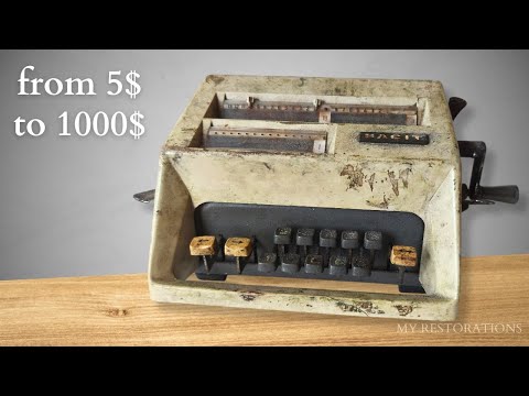 Restoration of an Antique Calculator FACIT