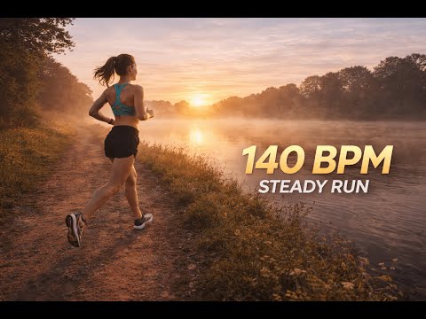 140 BPM Running Music – Easy Pace & Warm-Up (30 Minutes)