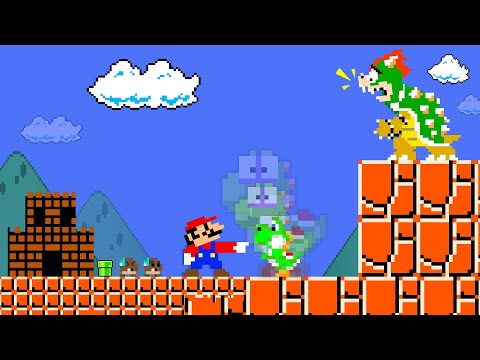 Super Mario Bros. but Mario Can Turn Anything He Wants TINY