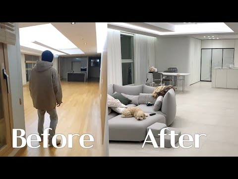 낡은 펜트하우스 리모델링! 집 전체 인테리어 구경하세요😘