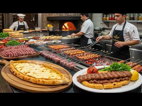 The Istanbul Restaurant That Feeds Hundreds Daily! Real Turkish Kebab Masters