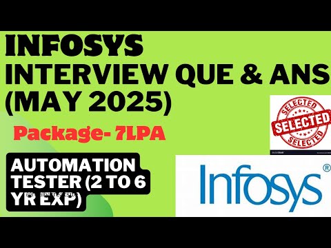Infosys Interview Questions | Selenium | JAVA | Real Time-Scenario Base Interview Que