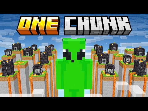 Minecraft But I Survive ONE CHUNK PRISON...