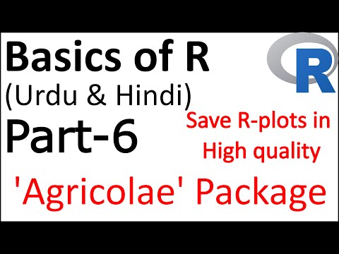 ANOVA and multiple means comparison | R-programming and statistics for Beginners (in Urdu & Hindi)-6