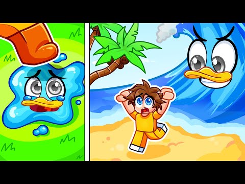 Becoming the BIGGEST TSUNAMI in Roblox!