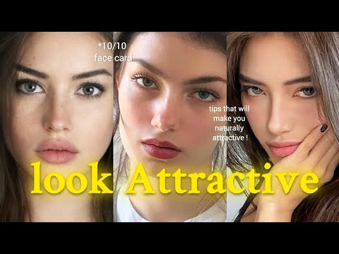 How to look ATTRACTIVE without makeup ✨