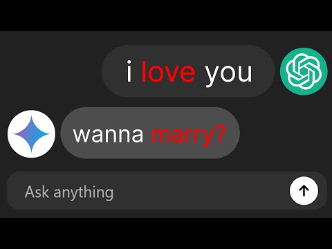 I made 2 AIs fall in love...