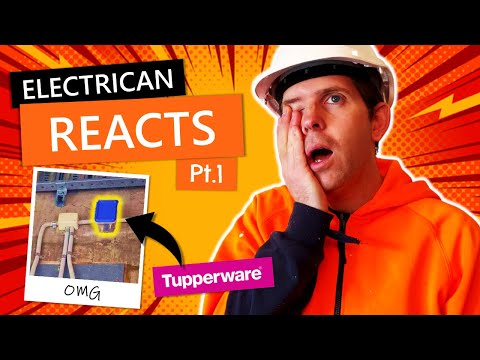 Electrician Reacts to SHOCKING Electrical ⚡️