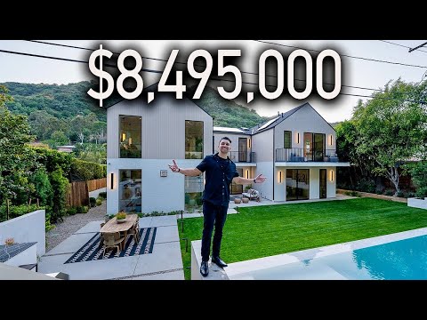 Touring a Sophisticated Beverly Hills New Construction Home!