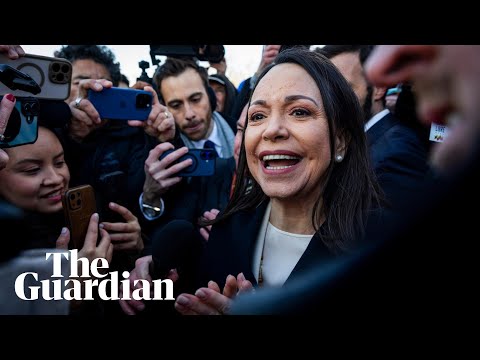 Machado says she presented Trump with her Nobel peace prize medal