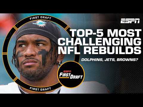 Mel Kiper's MOST DIFFICULT NFL Rebuilds! w/Field Yates| First Draft🏈