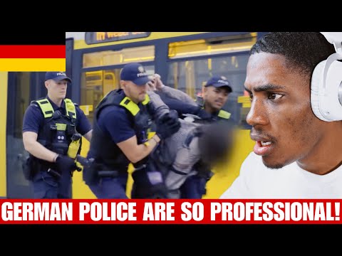 American Reacts to German Police Ride Along In Berlin  || Polizei im Brennpunkt Berlin