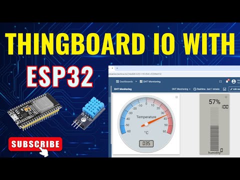 Send Temperature & Humidity Data to ThingsBoard | ESP32 + DHT11