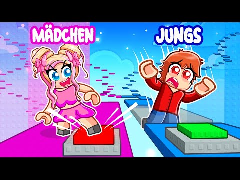 MÄDCHEN TURM vs. JUNGS TURM! 🌸 Roblox