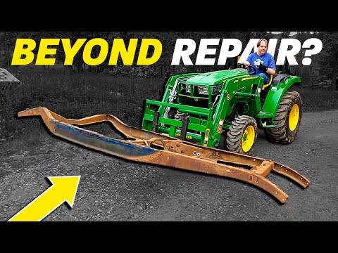 Abandoned in the Forest: Restoring Cracked, Twisted, and Broken 1932 Ford Frame!