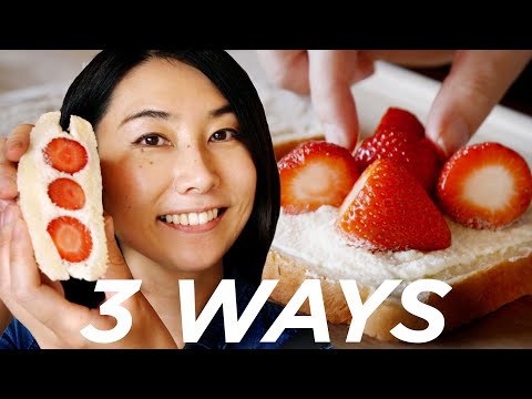 I Made Japanese Sandos (3 Ways!)