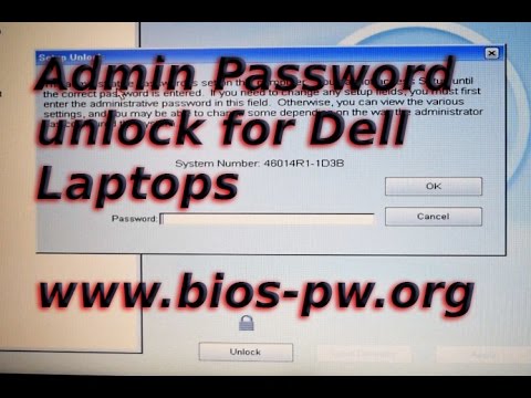 Handy Admin Password Removal on Dell Latitude E6420 & E6430 Laptops + others