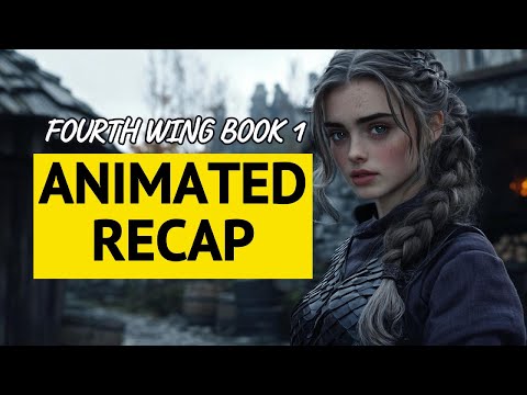 Fully Animated Fourth Wing Recap: Violet’s Journey to Becoming a Dragon Rider (Book 1)