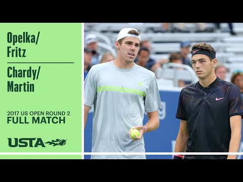 Opelka/Fritz vs. Chardy/Martin Full Match | 2017 US Open Round 2