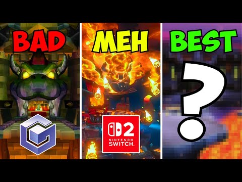 Ranking Bowser's Castle in Every Mario Kart Game