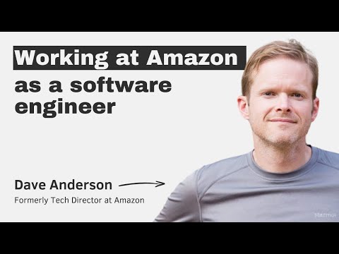 Working at Amazon as a software engineer – with Dave Anderson