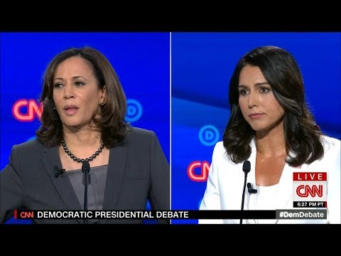 Tulsi Gabbard challenges Kamala Harris record as a prosecutor | full exchange