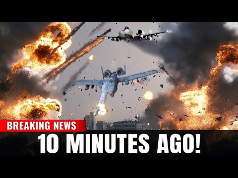 A‑10 Warthog UNLEASHES HELL on Houthi Rebels with 30mm Gatling Gun