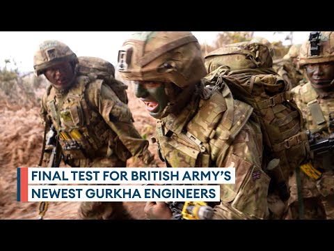 Moment of truth for Queen’s Gurkha Engineers in final combat test